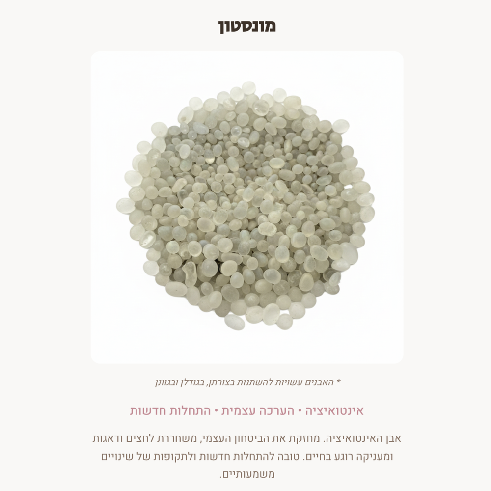 מיקס צנצנות אבני חן לבחירה על גלויה – תמונה 3